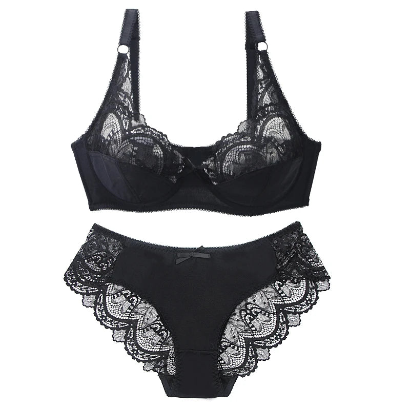 Nocturne de Dentelle – Ensemble push-up raffiné & maintien parfait