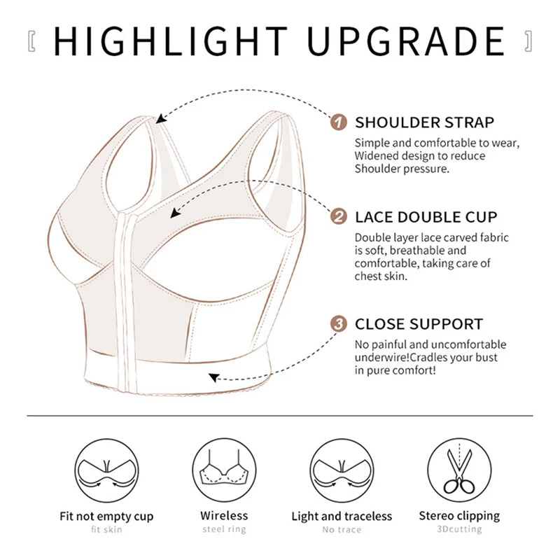 Contour Divin – Brassière gainante 3-en-1 maintien & posture