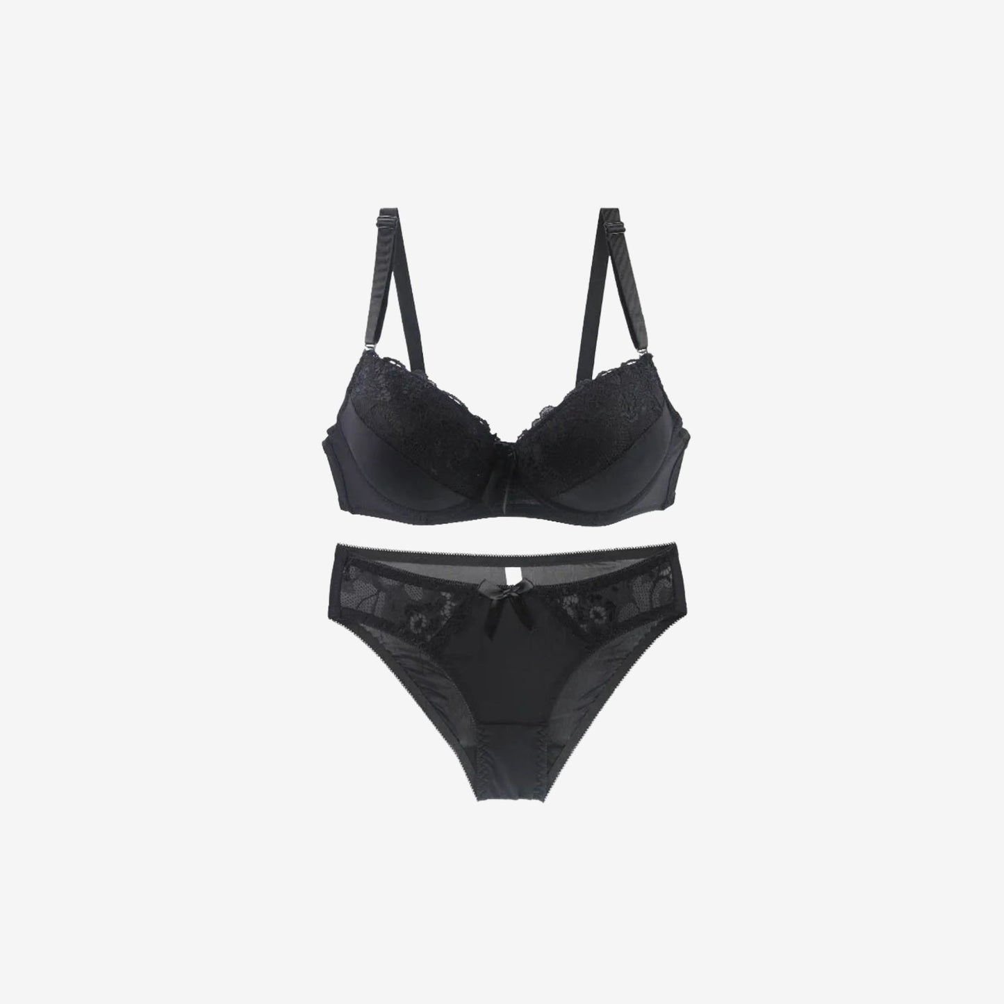 Soutien-gorge Audace Velours noir – séduction et maintien parfait – COUPRA Intimates