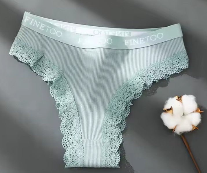 Culotte femme Finetéo bleu nuit – élégance rare et confort inégalé COUPRA Intimates.