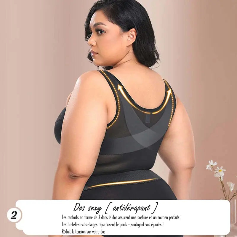 Contour Divin – Brassière gainante 3-en-1 maintien & posture