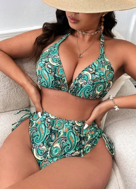 bikini pour femmes : maillot de bain grande taille sexy