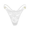sous-vêtements sexy à taille basse en dentelle, avec culotte douce à motif floral
