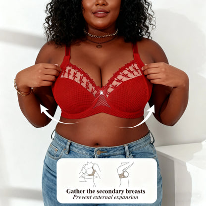 Soutien-gorge en dentelle brodée