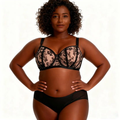 Soutien-gorge rehaussant en maille respirante