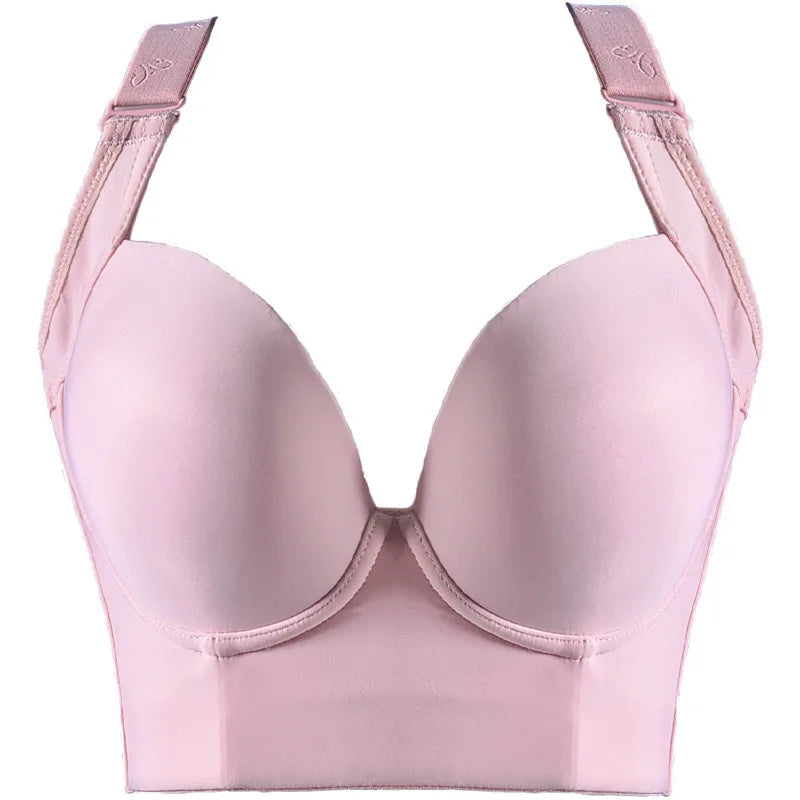 Soutien-gorge amincissant push-up pour femmes grandes tailles