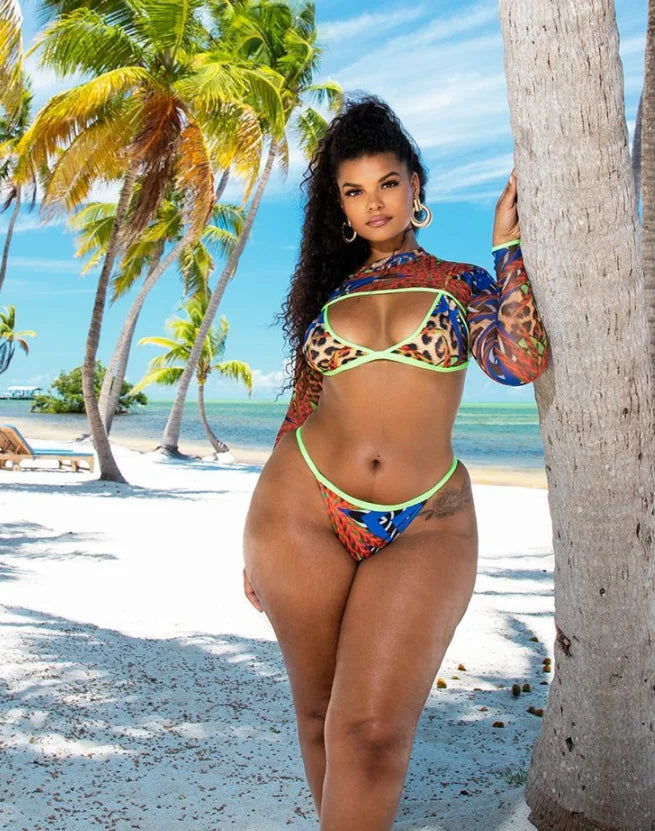 Maillots de bain bikini grande taille pour femmes