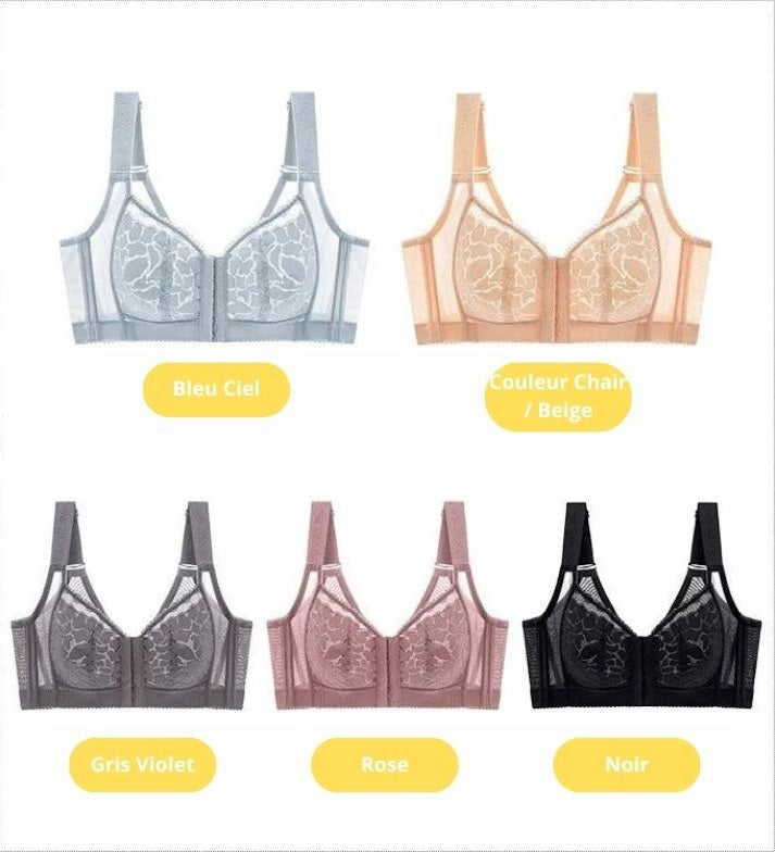 Brise Évanescente – Soutien-gorge sans armature fermeture frontale & confort premium