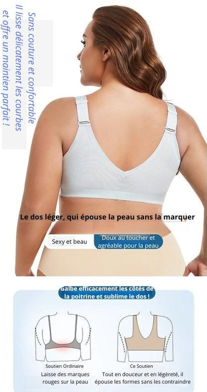 Brise Évanescente – Soutien-gorge sans armature fermeture frontale & confort premium
