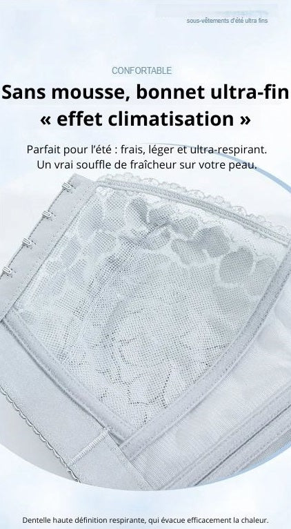 Brise Évanescente – Soutien-gorge sans armature fermeture frontale & confort premium