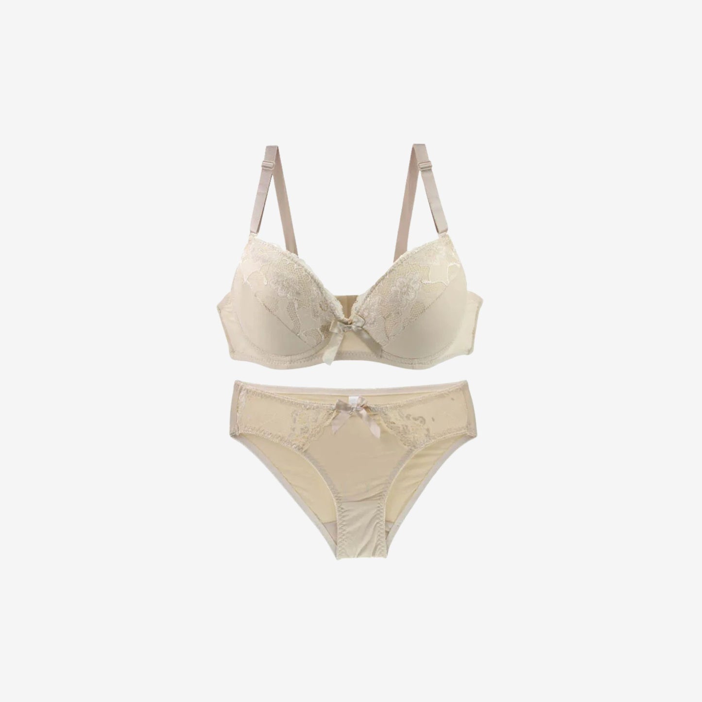 Soutien-gorge Audace Velours beige – élégance intemporelle et confort absolu – COUPRA Intimates