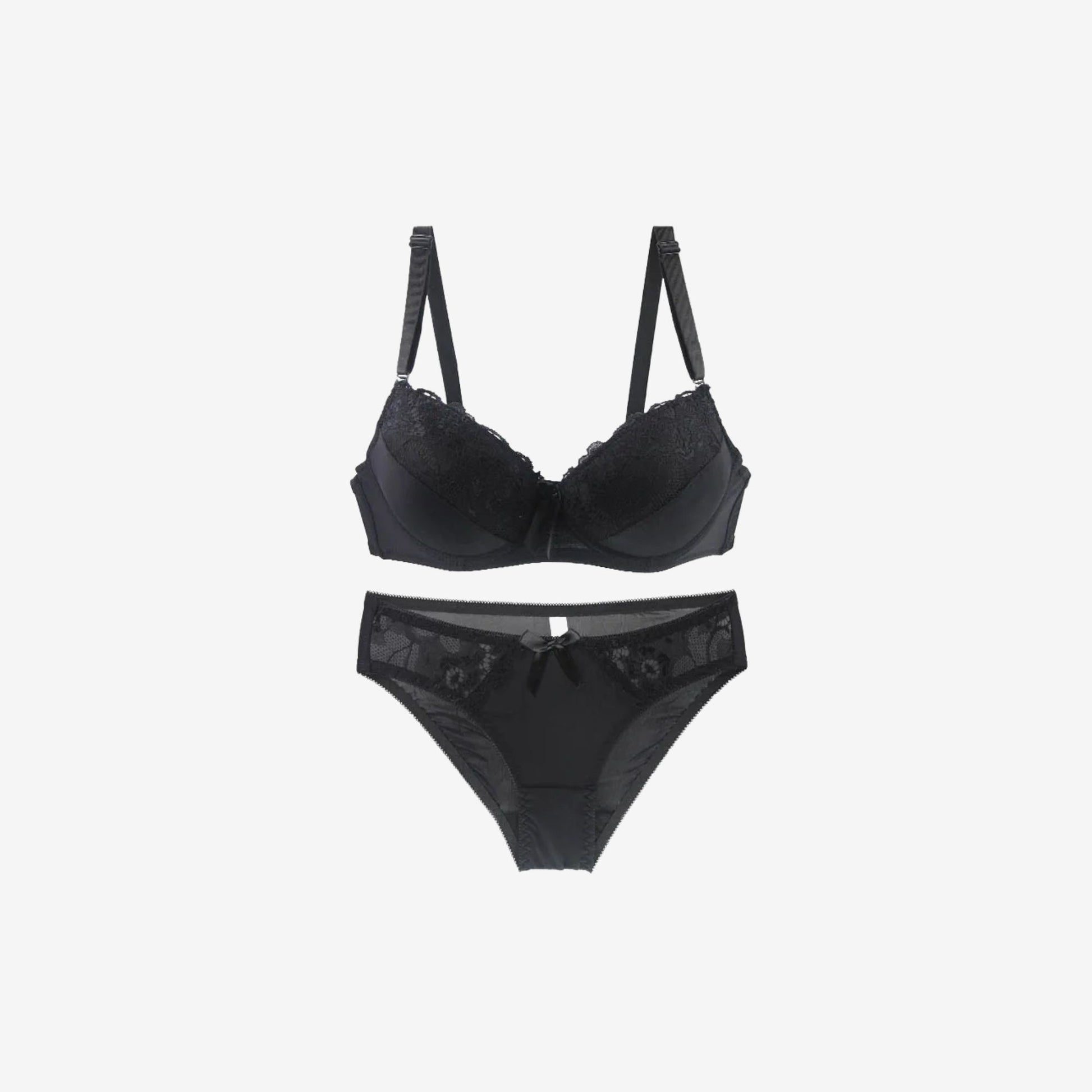 Soutien-gorge Audace Velours noir – séduction et maintien parfait – COUPRA Intimates