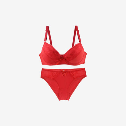 Soutien-gorge Audace Velours rouge – audace et confort premium – COUPRA Intimates